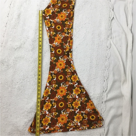 HER PONY MARGAUX Retro Look Festival Flare Pants US size 6 - Picture 9 of 15